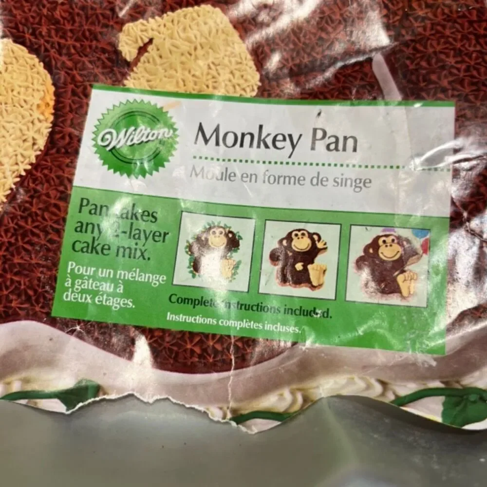 Wilton monkey cake